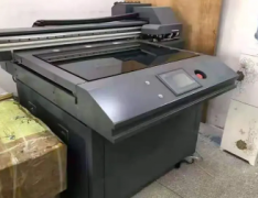二手UV平板打印机UV卷材机倒带机